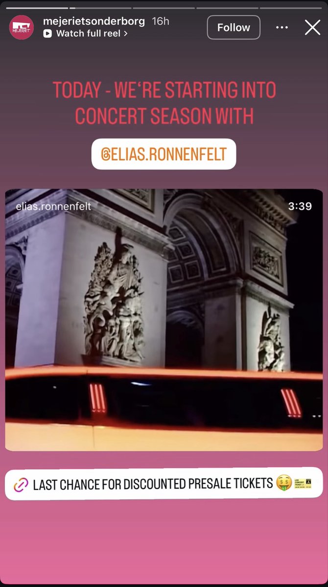 sharp_poets's tweet photo. Update: Without using the Mona Lisa song Elias Rønnenfelt can’t sell out shows in his own homeland. Presale tickets for a show were at a discounted price and they still had to beg people to buy them. “SERIOUSLY - GET YOUR TICKET NOW”
“LAST CHANCE” https://t.co/8K5ev2ay4x