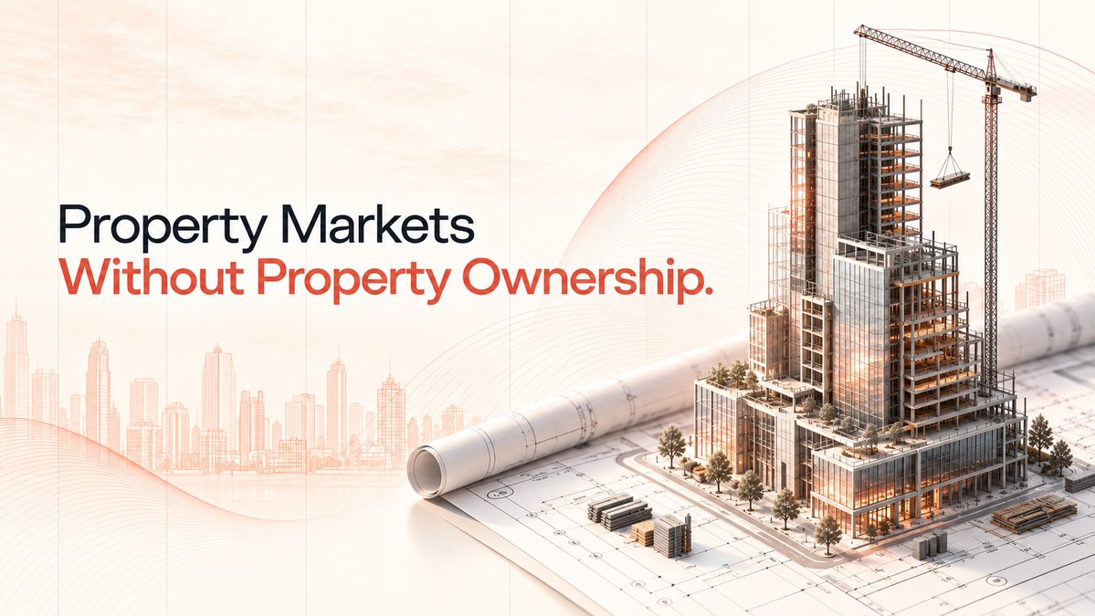 EstateIndexOrg's tweet photo. There are countless ways to follow real estate, but very few ways to actually trade global property markets onchain.

That is where Estate Index comes in.
We are bringing real estate indexes into an onchain trading environment where users can take long or short exposure and use options to build positions around their market views.

Everything is settled in USDG on Robinhood Chain.