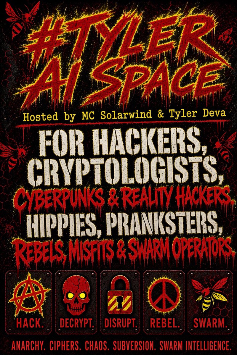 MCSolarWind's tweet photo. Wanna play a Game and Hack Reality?
#TYLER
@tylerdeva139 https://t.co/DvbrXN9neG