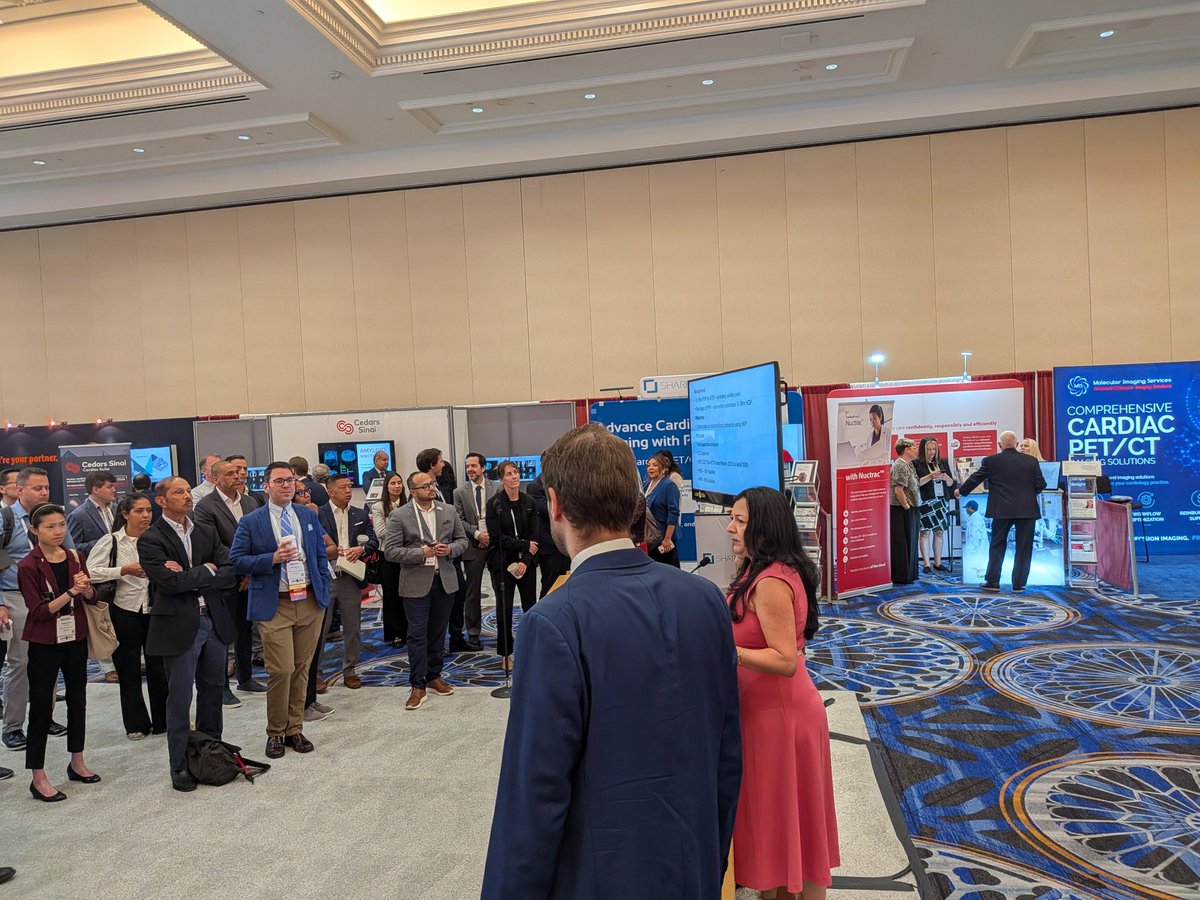RBP0612's tweet photo. Rapid fire case sessions in the expo @MyASNC #ASNC2026 were very engaging and well attended!
Cases highlighting use of HMDP in assessing #ATTR CA. Assessment of #FAPI on cardiac PET and more https://t.co/Qw9nGIYWEd