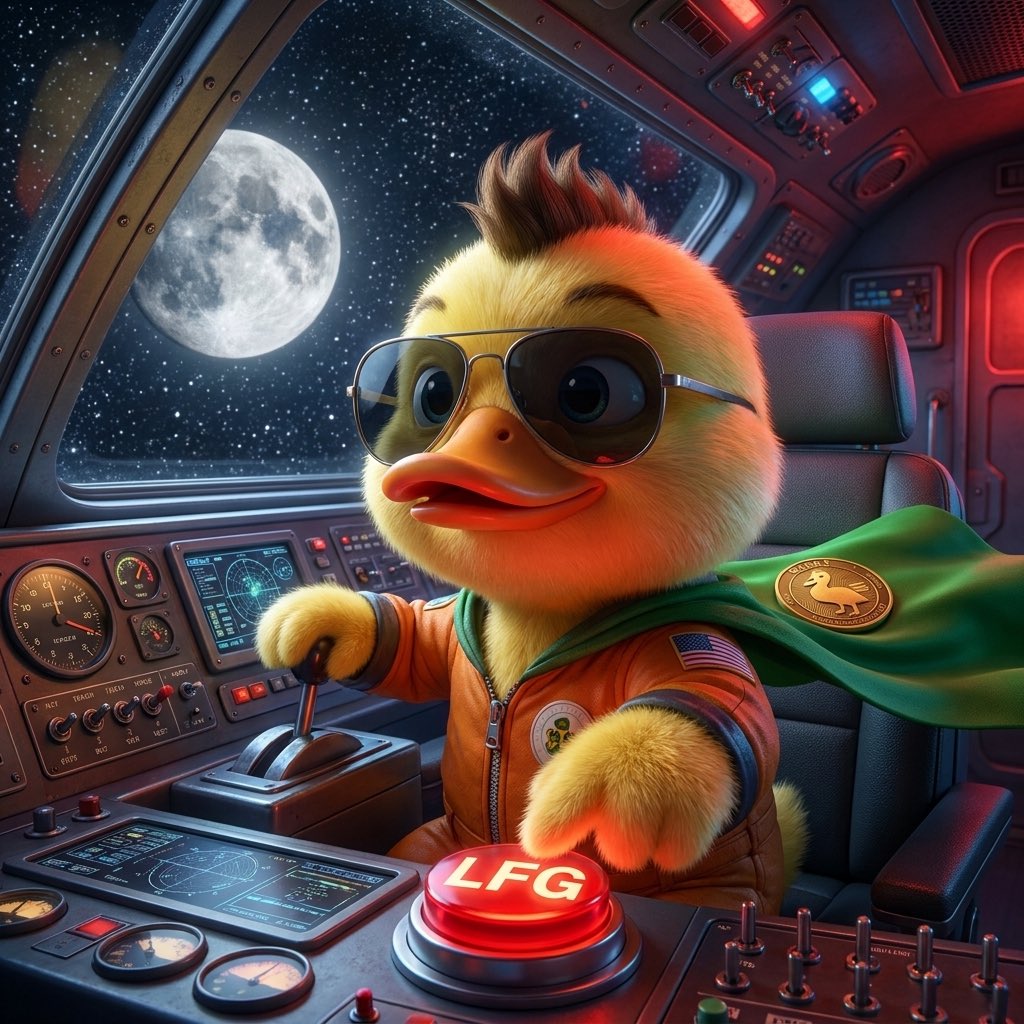 hxrso's tweet photo. In a sea of market noise where green candles bloom, $DINKY glides forward to dispel the gloom. While giants clash and short term traders sway, our steady flock quietly clears the way, building a nest on solid ground where organic growth and true momentum abound. 🐥🦆

Small wings begin with a quiet grace, yet step by step we carve our space, so enter the pond, hold fast to the dream, and ride the golden wave with an unstoppable team. 🐥🚀

CA 3YNCESdqhSgvsD4aARHC4rdqXpjyW9CWjosH82hNpump
TG: https://t.co/6XZDs37PQJ 🚀