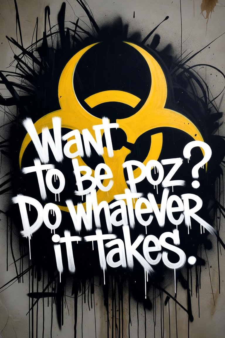 pigpozchaser's tweet photo. The difference between those of us who get poz from chasing and those still chasing is what lengths we went to get it. 

You moan there is no one in your city, so travel. You complain you don’t want to do things because of your morals, fuck your morals. https://t.co/DgFtfefCxd