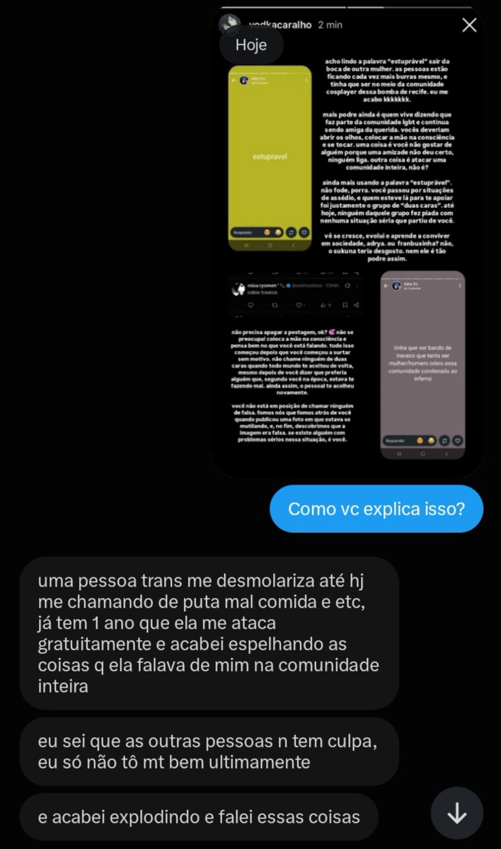 ysagojo's tweet photo. Ata entao voce nao e transfobica?kkkkkkkkkk https://t.co/TyzmAiC3P1
