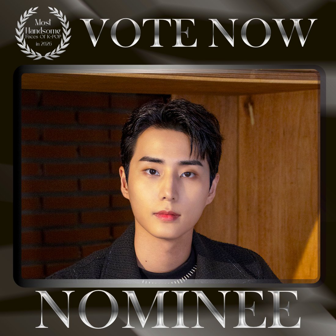 TOP100KPOP's tweet photo. YOUNG K (DAY6) is nominated for Most Handsome Faces of K-POP in 2026.

👉 VOTE: https://t.co/Si3coBoT1k https://t.co/9Eq3SizGw9