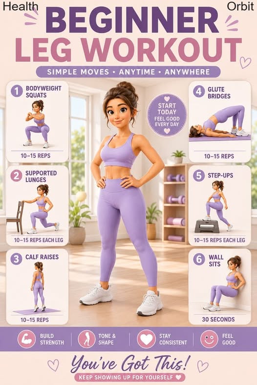 MaxwelRobin515's tweet photo. Beginner Leg Workout
.
.
.
#HealthyLifestyle #WeightLoss #exercise #bodyfit #fitness #gym #workout #legworkout #workoutmotivation #workouttips #workoutroutine https://t.co/yBksPCgEXG