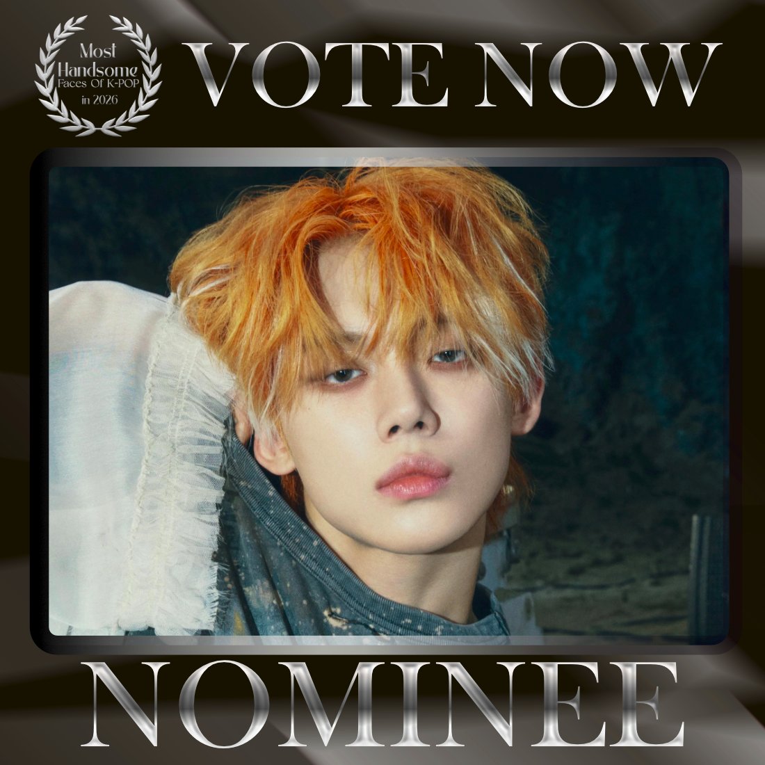 TOP100KPOP's tweet photo. YEONJUN (TXT) is nominated for Most Handsome Faces of K-POP in 2026.

👉 VOTE: https://t.co/Si3coBolbM https://t.co/LefW1aWghb