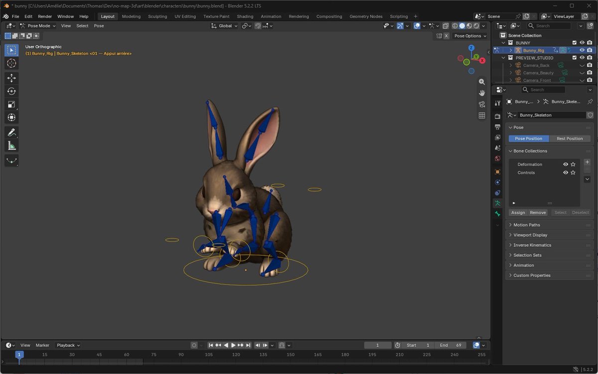 thomas_guilcher's tweet photo. 1/ First, I give Astra the 3D mesh and ask it to rig it.

At this point, I’m not asking Astra to figure out the animation.

I just want a clean, working rig that we can animate in the next steps. https://t.co/iboZBnKxEz