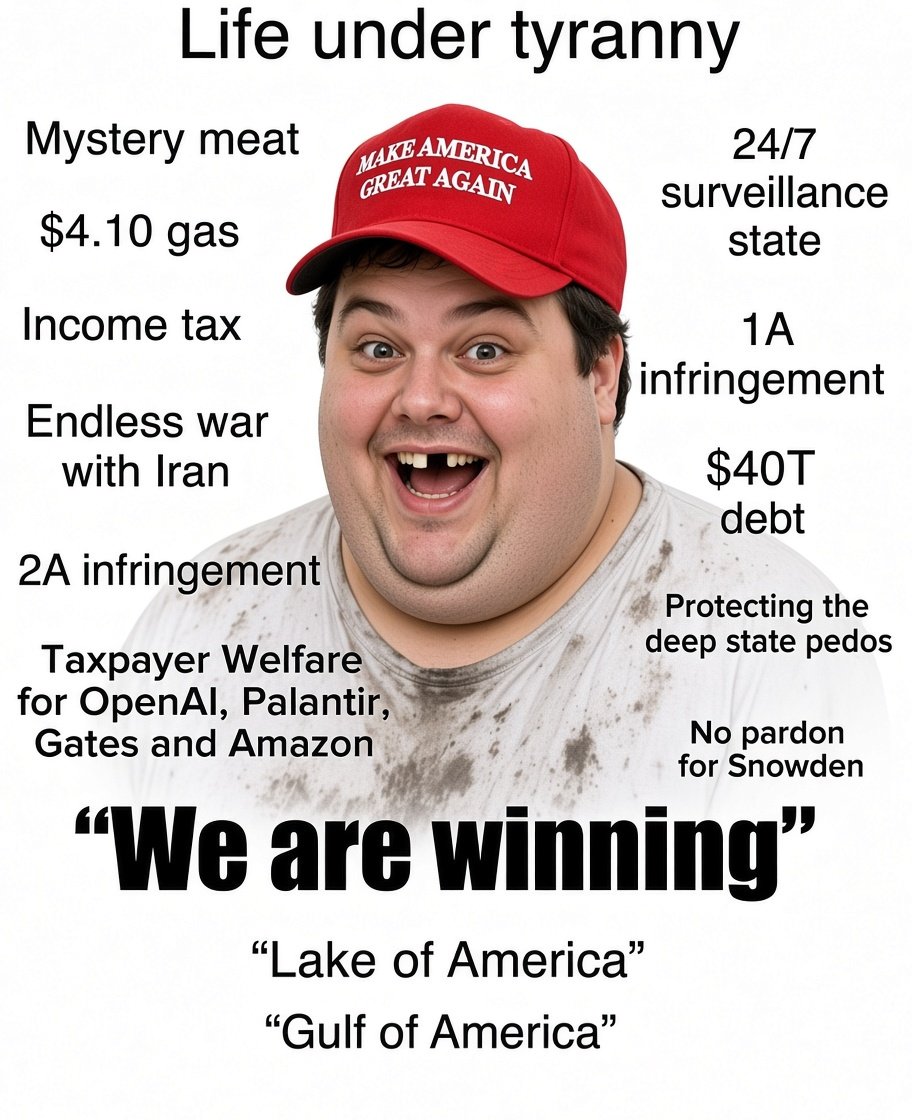 Cash_Addict410's tweet photo. @WhiteHouse Maga is really winning now https://t.co/f4860uXWzr