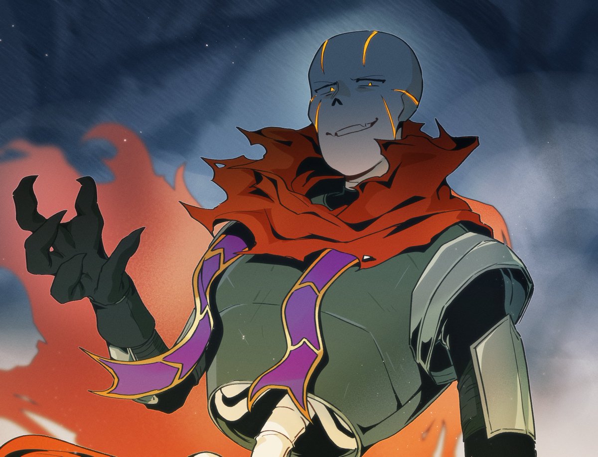 golzybladedee's tweet photo. Papyrus 🩸#gztale https://t.co/CXxXvI5Xfq