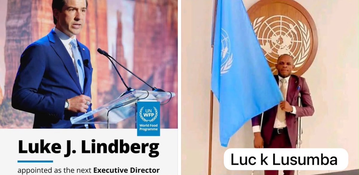 CongoHandicap's tweet photo. Faites en sorte que cela compte

Félicitations à Luke J. Lindberg @LukeJLindberg  sur sa nomination au poste de prochain directeur exécutif du Programme alimentaire mondial. 
Nous sommes impatients de travailler ensemble dans la lutte contre la faim , l’insécurité alimentaire, santé et nutritionnelle des populations vulnérables et surtout les personnes handicapées en vue de faciliter la mise en œuvre de la feuille de Route de @WFP  ainsi que la Stratégie des Nations Unies pour  l’inclusion du handicap  et l’agenda 2030 de l'ONU s'engage de « ne laisser personne de côté » (Leave no one behind).

Cc @ONURDCongo  @WFPDRC  @POTUS  @US_SrAdvisorAF @SecRubio @StateDept 

Luc K Lusumba Ambassadeur pour l’inclusion et la paix