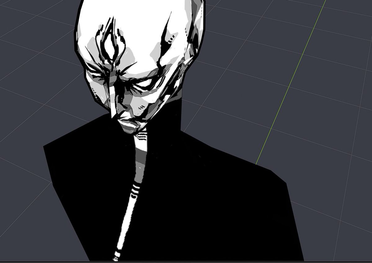 spacedawgspace's tweet photo. model I made of my friend’s OC for his bday <3 https://t.co/VvDbPGupFa