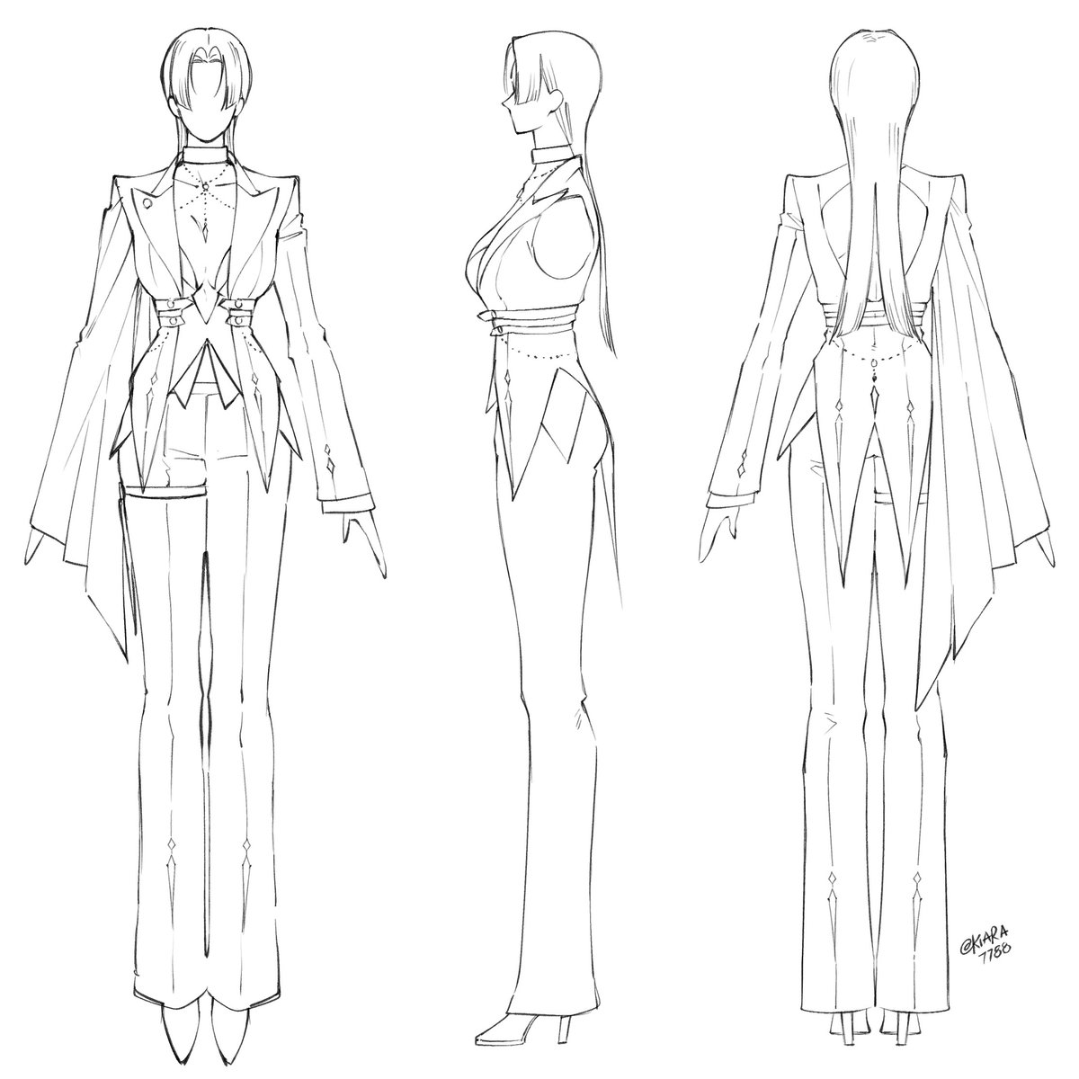 kiara7788's tweet photo. Designing whole new outfit just to use it once 🥀
#hismuseherblade https://t.co/EFuJopKCqG