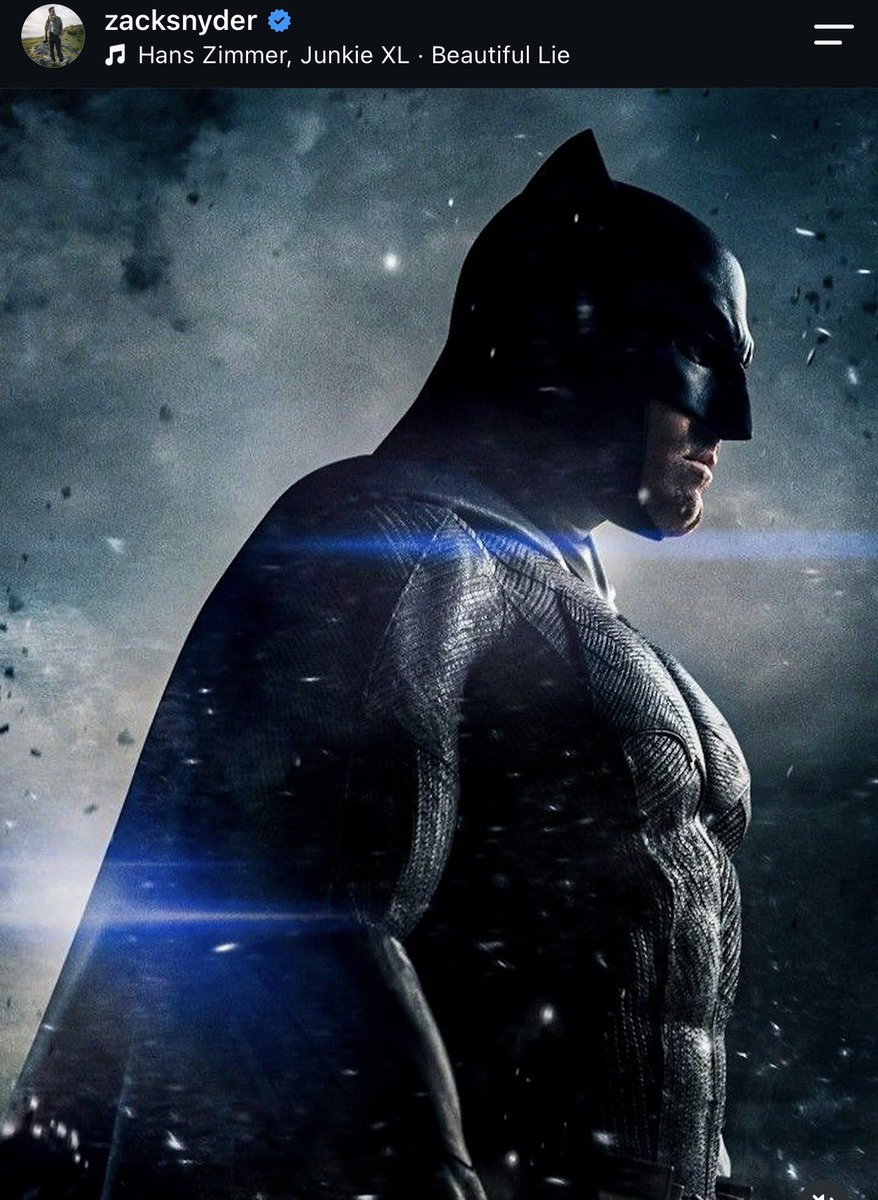 BatfleckMovie's tweet photo. Zack Snyders latest Instagram post celebrating #BatmanDay with Ben Afflecks Batman! 
#MakeTheBatfleckMovie 

“Happy Batman Day” https://t.co/FfAX65CyXM