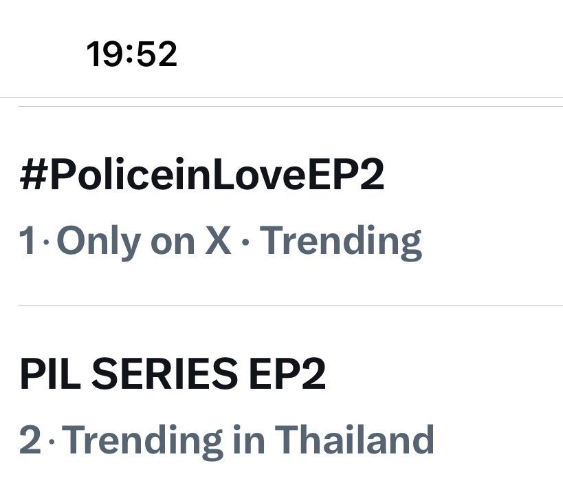 GardenKed's tweet photo. Update trend สูงสุด: 
As of 02:00 น.

Highest trend:
🌍🇹🇭🇻🇳🇮🇩🇮🇹🇵🇭🇲🇾🇧🇷  

#PoliceinLoveEP2
#3🌍
#1🇹🇭
#40🇮🇩
#30🇵🇭
#39🇮🇹

PIL SERIES EP2
#4🌍
#2🇹🇭
#7🇻🇳
#9🇮🇩
#19🇮🇹
#12🇵🇭
#16🇲🇾
#21🇧🇷

#หยิ่นวอร์
#yinyin_anw #warwanarat https://t.co/gWHuLgnT6t