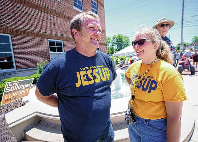 MAGAts_Exposed's tweet photo. MAGAts will vote for someone even if they are in jail for sexually assaulting their own daughter. Don't beleive me? Read on...

Meet MAGAt John D. Jessup, a Republican county commissioner from Hancock County, Indiana, who traveled to Las Vegas with his adult daughter to celebrate her 21st birthday. According to court records and prosecutor statements, Jessup encouraged his daughter to consume alcohol heavily at a hotel casino until she became incapacitated, at which point he returned with her to their hotel room and subjected her to a sexual assault.

Following a police investigation, a felony arrest warrant was issued on June 8, 2024. Jessup was arrested at his home in Indiana on June 14, 2024, and subsequently extradited to Clark County, Nevada, where he was held without bail on felony charges of sexual assault.

Despite being incarcerated in Nevada, Jessup remained on the ballot for the November 5, 2024, general election and won a seat on the Hancock County Council. Shortly after his election victory, on November 13, 2024, Jessup entered a plea agreement, pleading guilty to a reduced felony charge of attempted sexual assault. Because Indiana law prohibits individuals with felony convictions from holding public office, he resigned from his positions. On April 24, 2025, a Las Vegas judge sentenced Jessup to a prison term of 6 to 15 years.