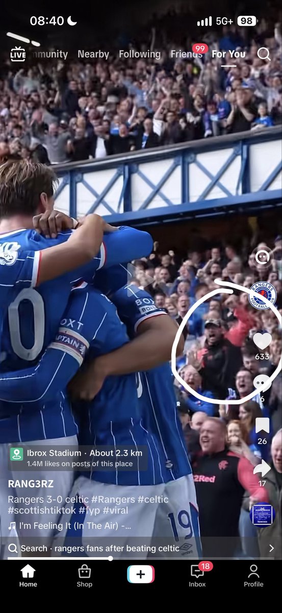 DavidYates1990's tweet photo. @AdamDunn1872 Me at ibrox … same me in the house against they cunts https://t.co/5fJdmnVhd2