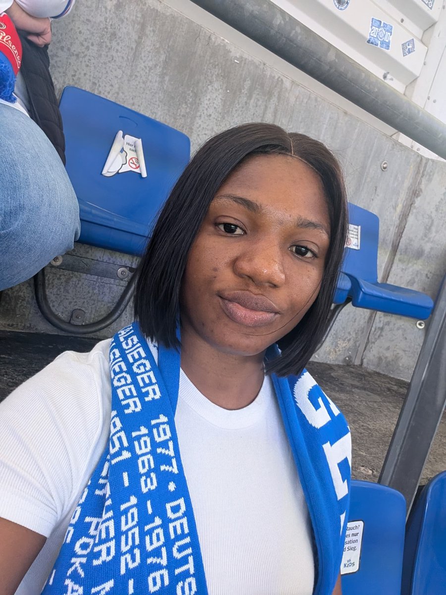 Akosua__Adjei's tweet photo. A 10/10 experience at the  Volksparkstadion https://t.co/3wYBdDGvgD