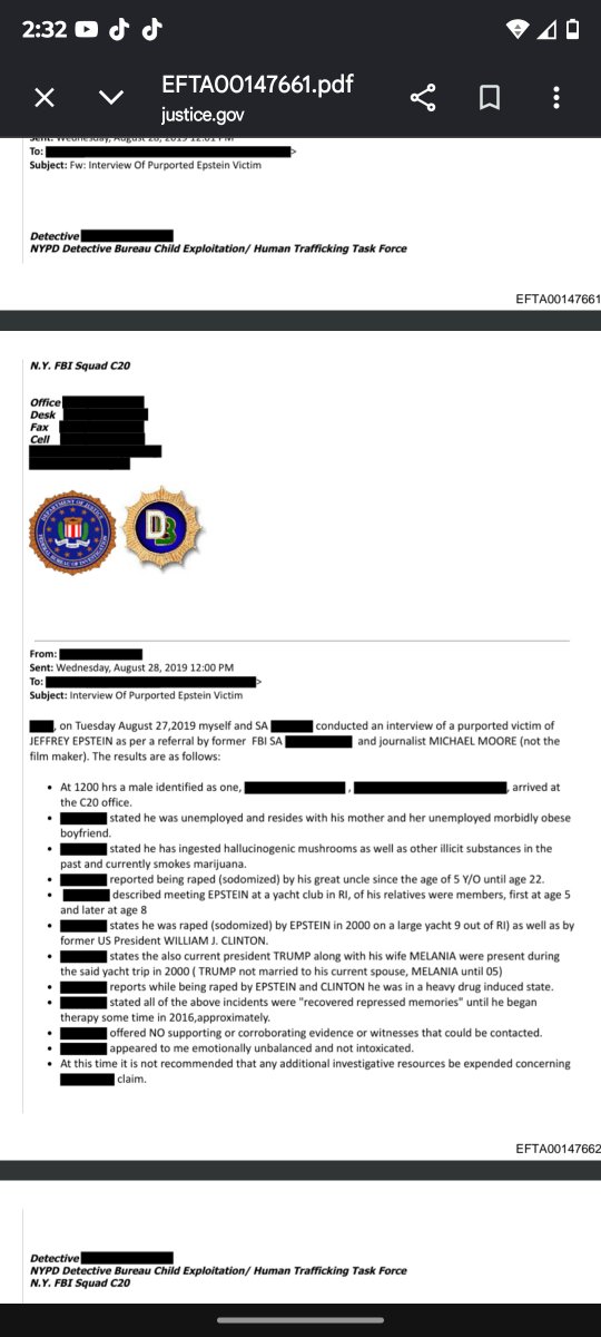 SaraAbrams1990's tweet photo. Trump was on Epstein's yacht! 💥
 
Newly leaked FBI files on https://t.co/fh6noTqr3D explicitly expose Donald and Melania Trump on the 2000 yacht trip. 
The ultimate cover-up shatters as shocking survivor testimonies reveal the dark truth. https://t.co/0DhzO8Dsu6