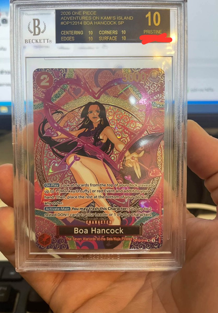 kanayaTCG's tweet photo. WTS

Boa Hancock [SP] (Special Card OP12-014 Black Label

Asking $3800

@BUYSELLTRADETCG https://t.co/r4WyR1Nzd5