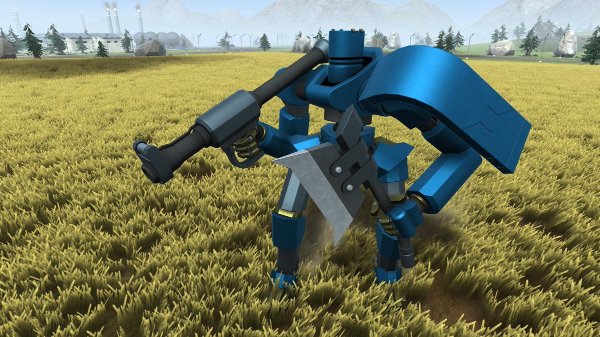 AirborneGames's tweet photo. The latest Granvir updated added 7 armatures with shoulder mounted shields to bolster the melee defensive capabilities of your mech but the real reason to equip them is for fashion. Which shoulder shield is your favorite? More down below. https://t.co/AARw42weJN