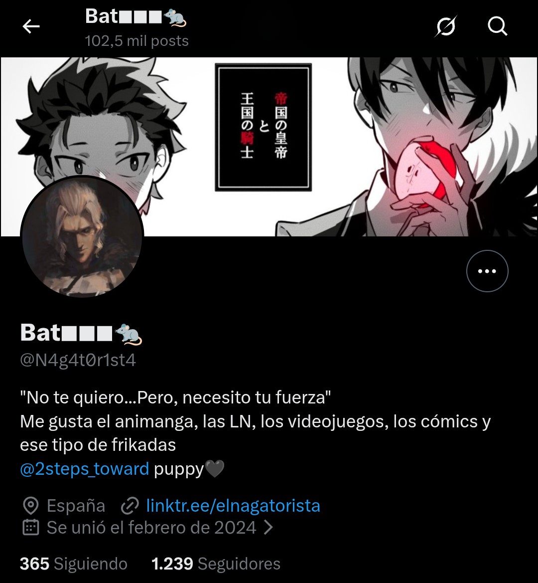 pepebotell20558's tweet photo. @BelzebAnimation A los fans de esta mierda les duele tanto que les digan verdades que te terminan bloqueado por ser tremendos ardidos XD https://t.co/KgrZdtbm0p