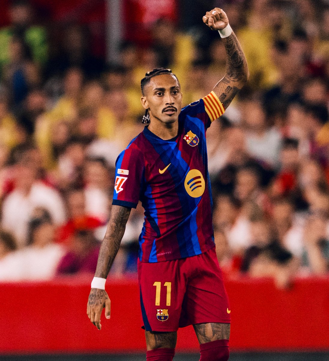 ReshadRahman's tweet photo. ✅ Scores his 12th goal 
✅ Goal contribution in every game played
✅ Renewed contract until 2030 
✅ Leading the pichichi

𝑫𝒆𝒎𝒐𝒏. https://t.co/265hYzz61g