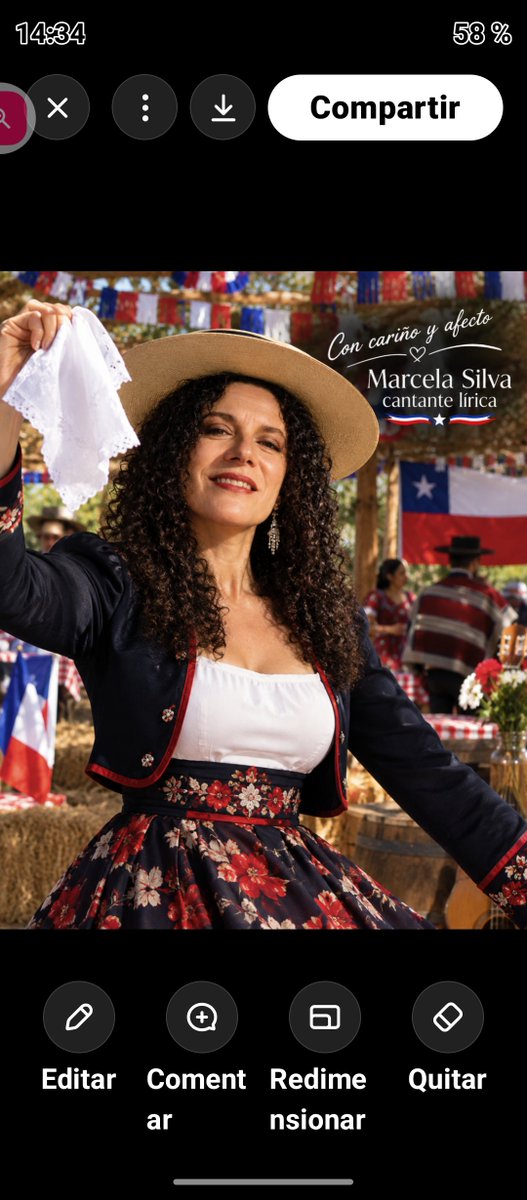 SopranoMarcelaS's tweet photo. Viva Chile🇨🇱🎼🎶

#chile
#chilegram
#vivachile
#felicesfiestaspatrias 
#fiestaspatriasdechile https://t.co/IUMwc25hzD