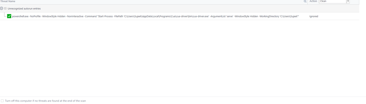 setsue845's tweet photo. @ComodoDesktop Comodo shows this but did not gave me option to remove it. Later i found it as infostealer. this cuadriver along with a Driver (zvsy.sys) leaked all my chrome passwords online. Chrome says all my password compromised.i changed most of them but my grok account got hacked. https://t.co/o9e2CfAYRS