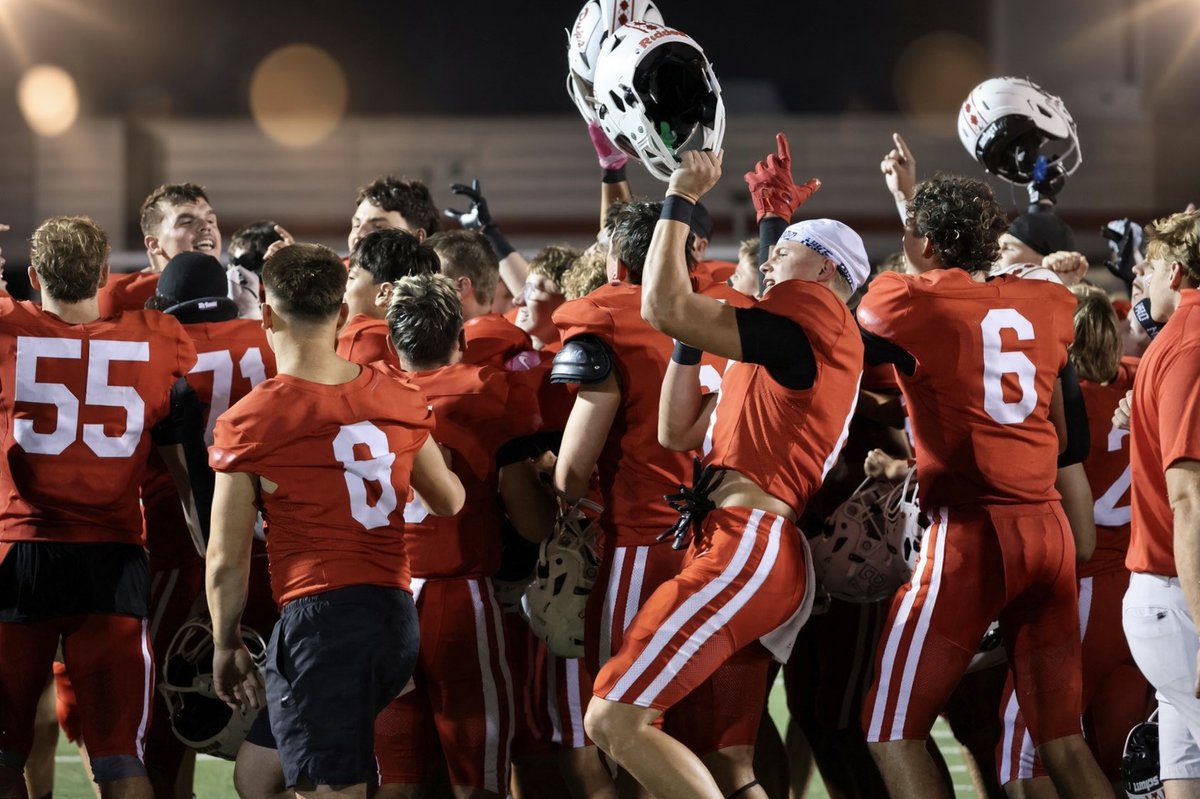 McPhersonHSFB's tweet photo. What a night to be a Bullpup! A great rivalry win! Thank you Bullpup Nation for showing up and showing out. Same time…same place next week!

📸 cred: Alana Barkley https://t.co/iwZxnIpcvt