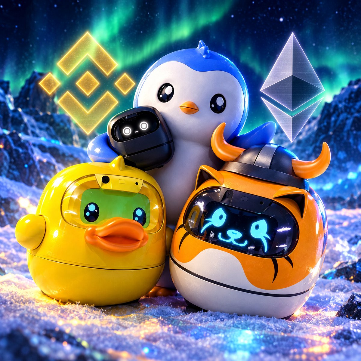 kripdolar25's tweet photo. $Floki minibot โ
$BDuck minibot โ
$Pengu incoming.
$RlCE is the layer connecting them.
Robots + data + chain.
This isnโt a whitepaper plan. Itโs already in the field. ๐ค
#RlCE #Floki #BDuck #Pengu #Al #Robotics #ETH #BNB #SOL https://t.co/ZSaWpSRb2O