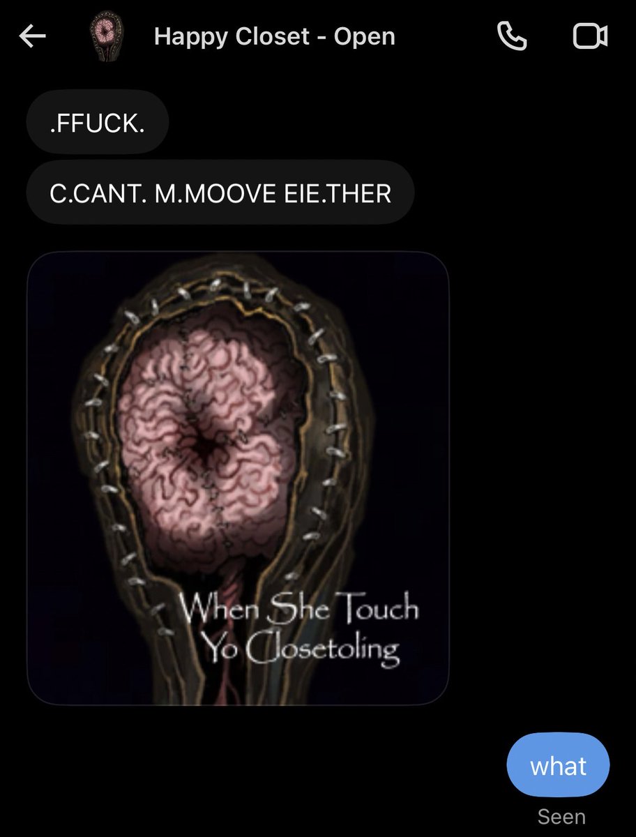 devoutpulsation's tweet photo. I’m scared. https://t.co/52aZ4kSeZB