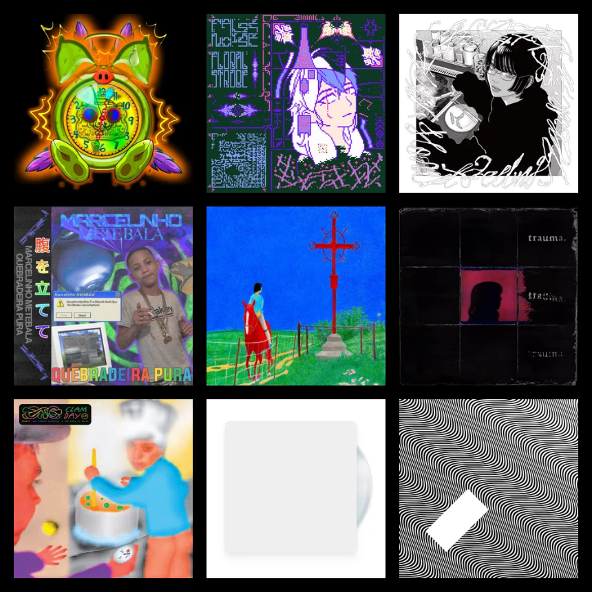 Flora4821's tweet photo. here's some electronic albums from this decade that sit outside the most hyper/electro-pop popusphere https://t.co/uEjXU9sfZH