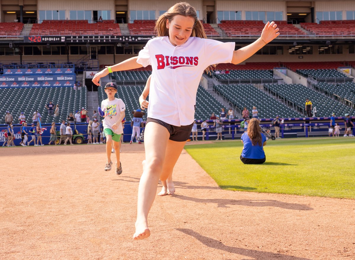 BuffaloBisons's tweet photo. One FINAL Kids Run the Bases tomorrow 😆

🔗https://t.co/XyaGQaMHiQ https://t.co/De7Lk8tW8f