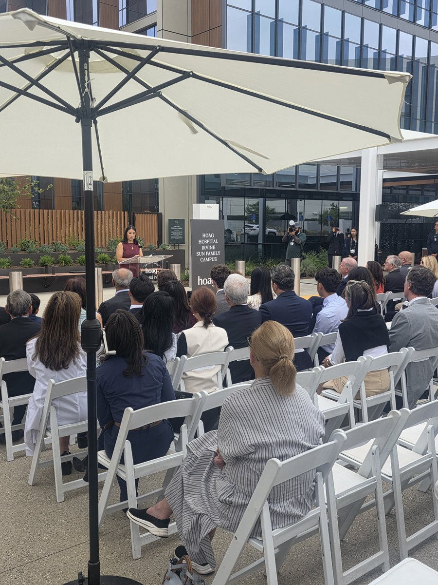 Engineer_Health's tweet photo. What a beautiful morning celebrating the opening/ribbon cutting of the Hoag Health System Irvine Sun Family Campus. 

A $1.2 billion, 500,000-square-foot expansion featuring six new buildings, 155 inpatient beds, and 120,000 square feet of ambulatory facilities. https://t.co/N7VhIQlics