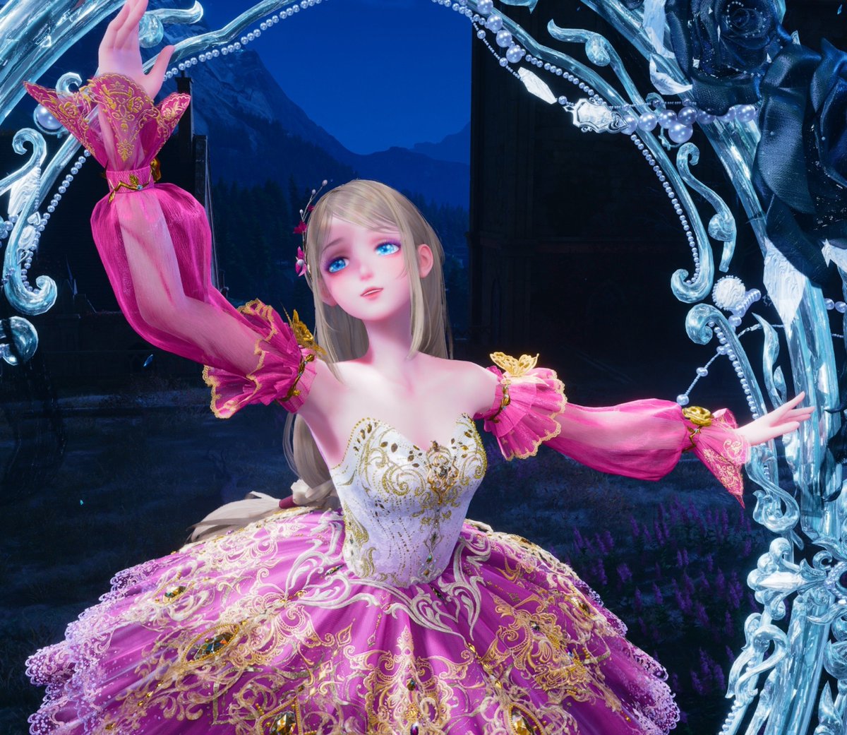 NaqiudeanMuham2's tweet photo. Princess Genevieve from Barbie in The 12 Dancing Princesses
Code: 4ocnTy6dNC9#
#InfinityNikki #infinitynikkitwt
#BloomBeneathBrightSkies 
#InfinityNikkiBarbie 
#BarbieInThe12DancingPrincesses https://t.co/cBTeeZtlwc