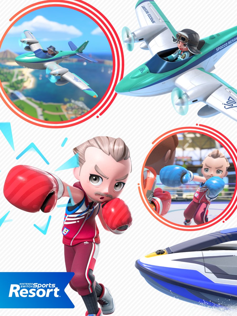 NintendoFIN's tweet photo. Wuhu Islandilla pääset kokeilemaan monenlaisia urheilulajeja!

#NintendoSwitchSportsResort https://t.co/fpN6z2cmKD