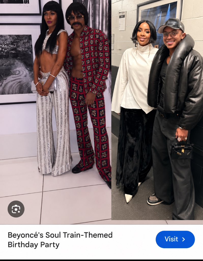 FeelTheBass86's tweet photo. When people ask, “Why isn’t the media talking about DiAndre Tristan stealing from and harassing an international global superstar and the greatest female rapper of all time, Nicki Minaj?” You have to look at things deeper

Look at the people this man has surrounded himself with and the rooms he has had access to. He was at Beyoncé’s birthday party. He was Michelle Williams’ personal stylist. He calls Kelly Rowland his sister. He had a private box seat at Jay-Z’s concert. He was with Tina Knowles AFTER it was revealed that he stole from Nicki. He is close with Solange Knowles. He is Robin Roberts’ personal stylist. All within the Carter circle

There is a reason this story isn’t going anywhere. There is a reason nobody wants to pick it up. They don’t want to, and they’re being told not to

This is an Emmy-winning known thief and felon, and STILL nobody wants to talk about it

Sometimes you have to stop looking at what the media IS talking about and start asking why they’re refusing to talk about what’s right in front of them