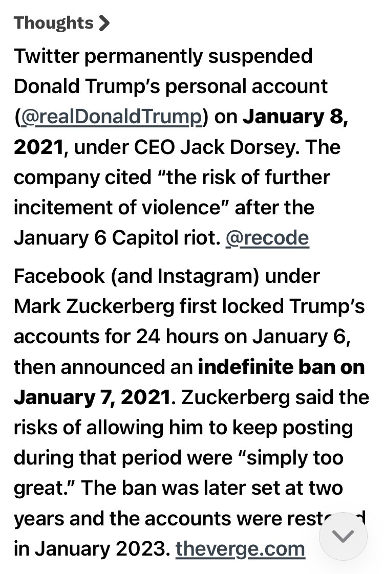 ShaBacksTheBlue's tweet photo. @EricLDaugh @RealMaggieMags You mean the same @CNN @MSNOWNews @politico who celebrated Trumps permanent suspension from Twitter, FB/instagram? 
NEWSFLASH: Freedom of the press does NOT give you access to the President or the WH. https://t.co/4JJlrvBgFn