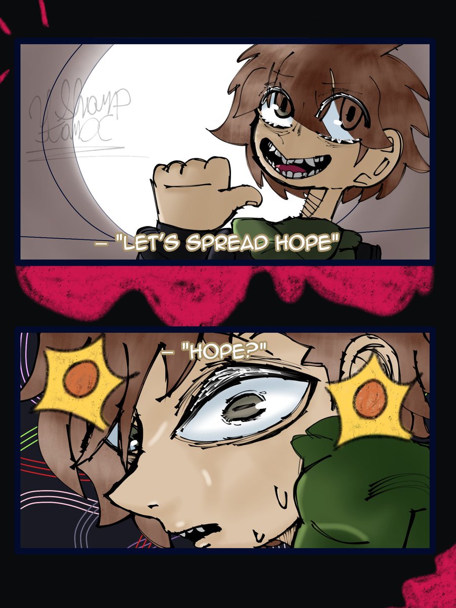 SHARPFANGSX's tweet photo. Bloody Memories

#Danganronpa #danganronpaau https://t.co/v8Hvs8EWTx