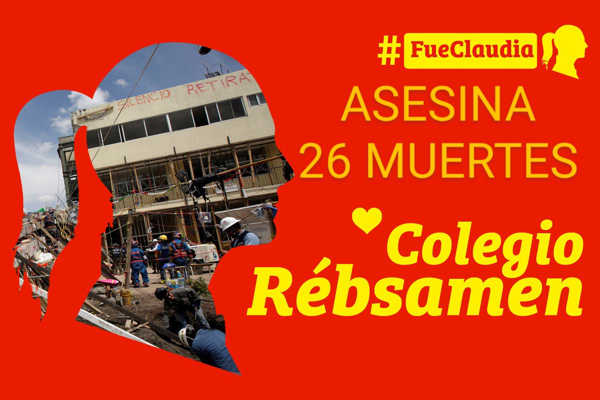 Necastanon19's tweet photo. Hace exactamente 9 años, 26 personas -19 y niñas y 7 adultos- perdieron la vida en el Colegio Rébsamen. 

Una tragedia que dejó al descubierto IRREGULARIDADES, OMISIONES Y GRAVES FALLAS EN LA SUPERVISIÓN Y SEGURIDAD DEL INMUEBLE. 

Claudia Sheinbaum era jefe delegacional en Tlalpan. 

Han pasado 9 y la memoria de las víctimas no puede quedar sepultada bajo el olvido, la propaganda ni el poder. 
26 vidas NO SON UNA CIFRA. Son 26 vidas, 26 familias y 26 historias que quedaron truncadas. 
Que nadie pretenda que el paso del tiempo borre lo ocurrido. 
La memoria de las víctimas exige verdad, justicia y rendición de cuentas. 

#NiPerdonNiOlvido
#ColegioRebsamen19s 
#19S 
#NuncaSeOlvida