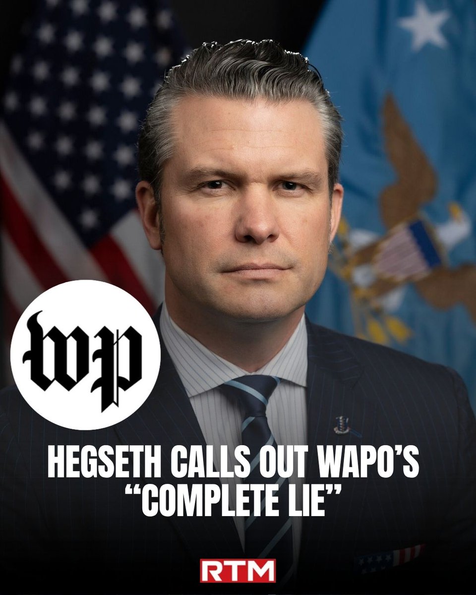 ResisttheMS's tweet photo. The Post reported that at least 22 US service members have died during the Iran war, four more than the Pentagon's public casualty database shows, citing six US officials.

Sec. of War Pete Hegseth called the report "DISGUSTING and FAKE," saying the Post is "worse than Iranian state media."