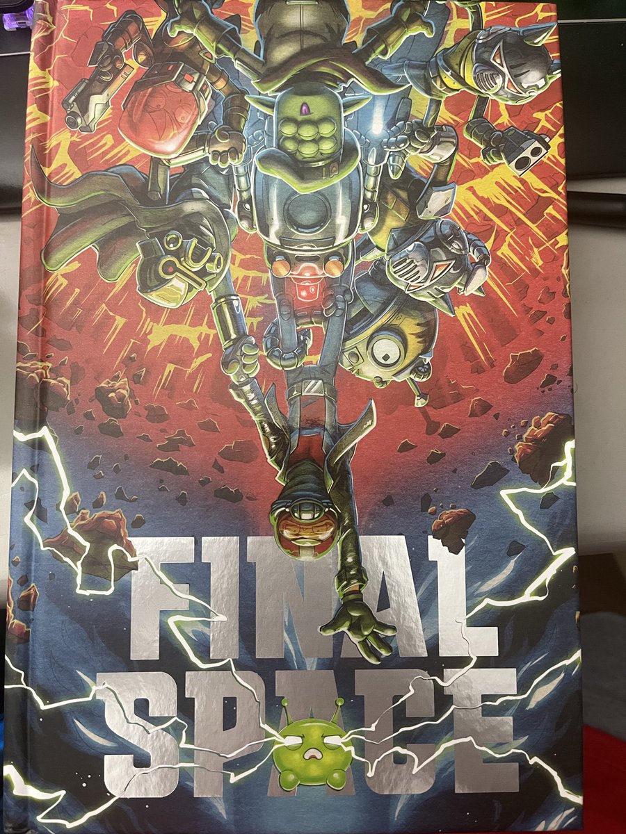 Diggydog176's tweet photo. Peak just arrived at my doorstep #finalspace https://t.co/hVa0OU1XYj