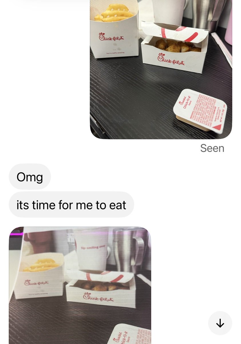 taedothyun's tweet photo. swedish oomf printing out my lunch so they can try chick fil a??😭😭 https://t.co/sZTbWgrg63