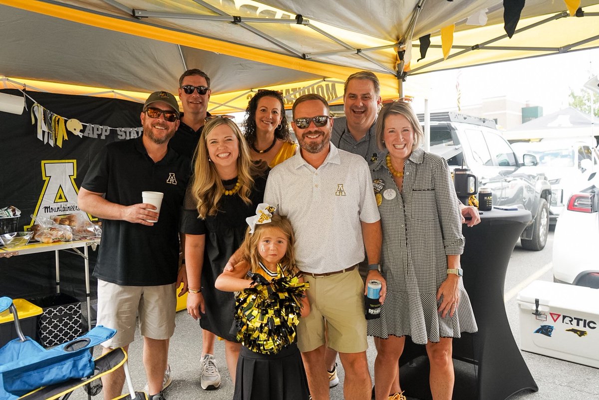 appstatesports's tweet photo. Game day starts 𝐇𝐄𝐑𝐄!
#GoApp #BeatUNCC https://t.co/XaEPFnKrLR