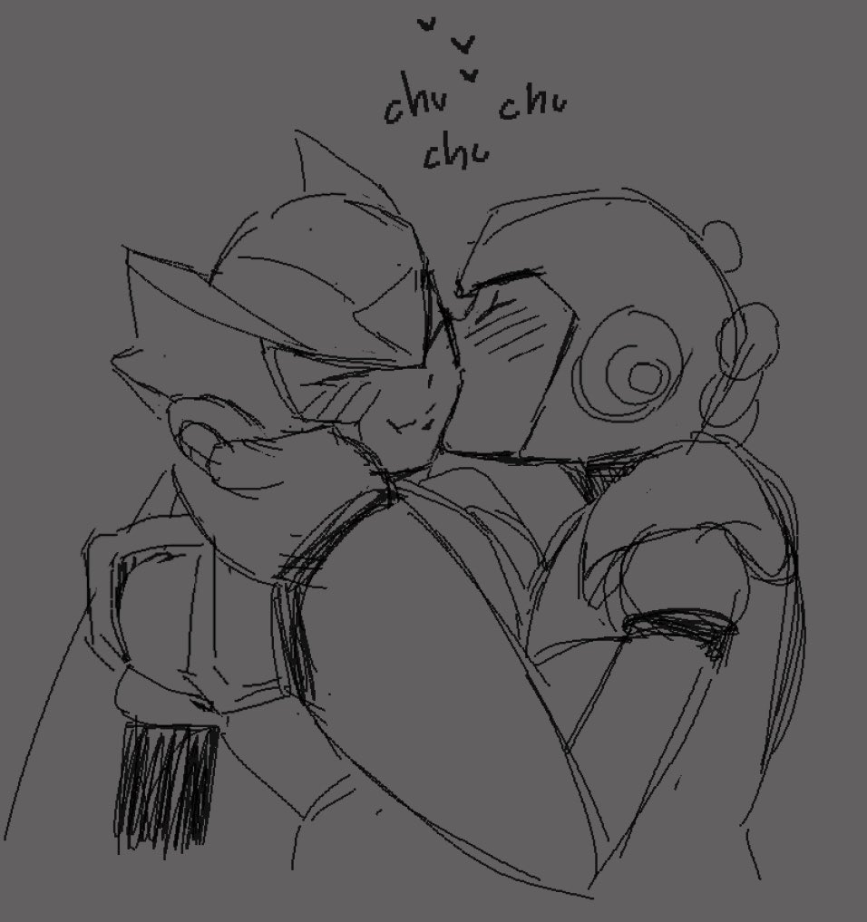mielcup's tweet photo. doodles I did 4 zero 😋💖💖

#megaman https://t.co/dTXZ2jscMP