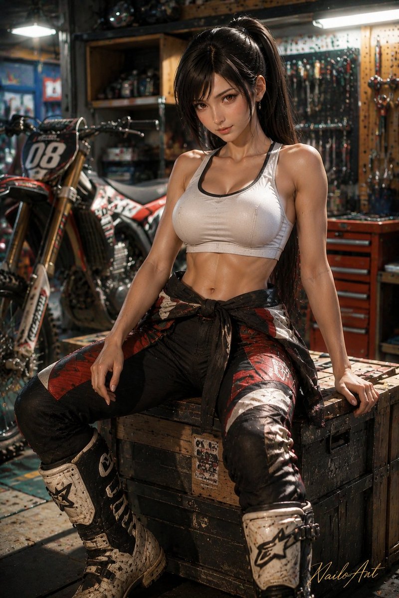 RedWing_90's tweet photo. Tifa Lockhart & Lightning Farron taking the garage aesthetic to a whole new level.
#NailoArt #TifaLockhart #LightningFarron #FinalFantasy #FF7Rebirth #FFVII #FF13 #FinalFantasyVII #LightningFF13 #SquareEnix #Waifu #GamerGirl #GamingArt #CharacterArt https://t.co/C5ogGQ0mEa