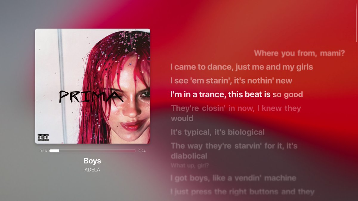 ktechna's tweet photo. currently in love with @_spicylyrics_ 

using spotify desktop version just became a much more enjoyable and beautiful experience. the fullscreen player and floating player look absolutely stunning and the synced lyrics is just peak! https://t.co/QGZr72cc0Q