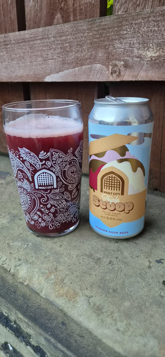 WelshWestwood's tweet photo. Triple Scoop | PBJ Ice Cream Sandwich 8.0%
Vault City Brewing
#beer #ale #beerdrinker #aledrinker #beersoftwitter #alesoftwitter #ipa #dipa #tipa #sour #stout #porter #pastrysour #neipa #ddh #craftbeers #alcraftales #instaale #instabeer #beersincans #beersinglasses https://t.co/3WlCI2AaUi