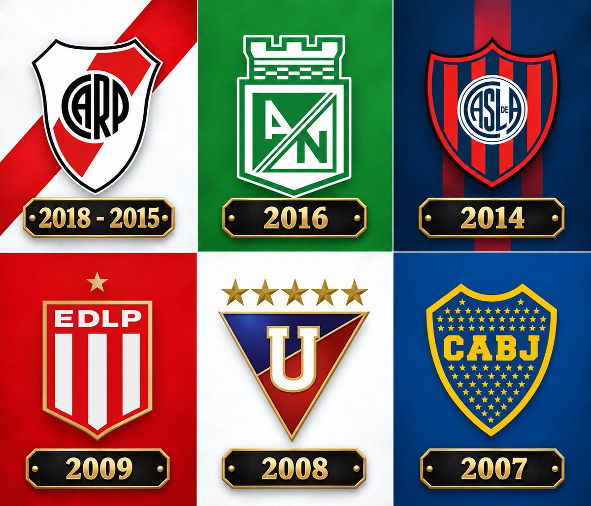 Encu5Futbol's tweet photo. En los últimos 20 años, solo hubo SIETE campeones de la Libertadores que NO fueron brasileños.

¿Para ustedes cuál fue el mejor? https://t.co/OICLiqNSAx