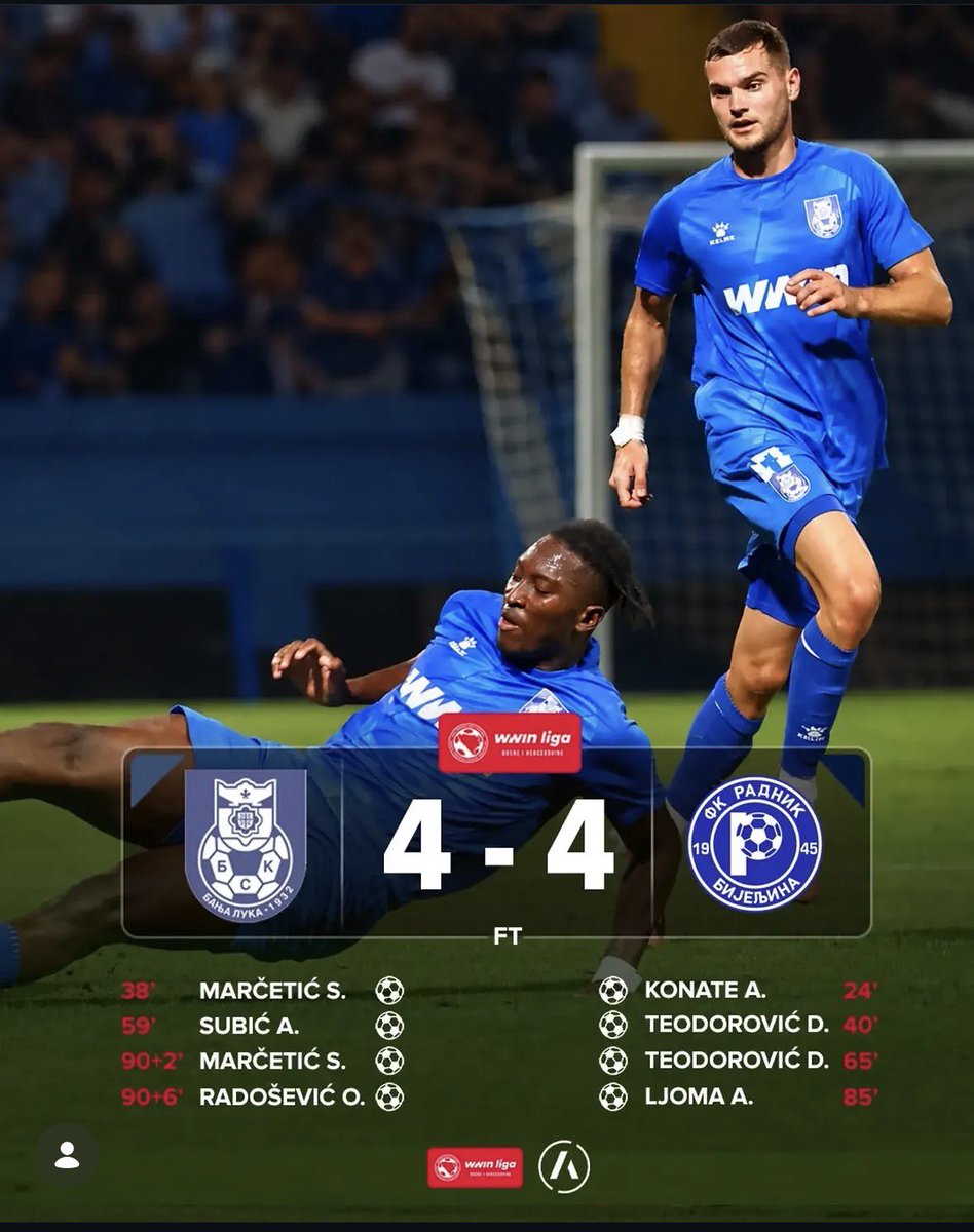 Nogometas1's tweet photo. Le match de fou 🫪🫪🫪 https://t.co/1sMx7uX6gU